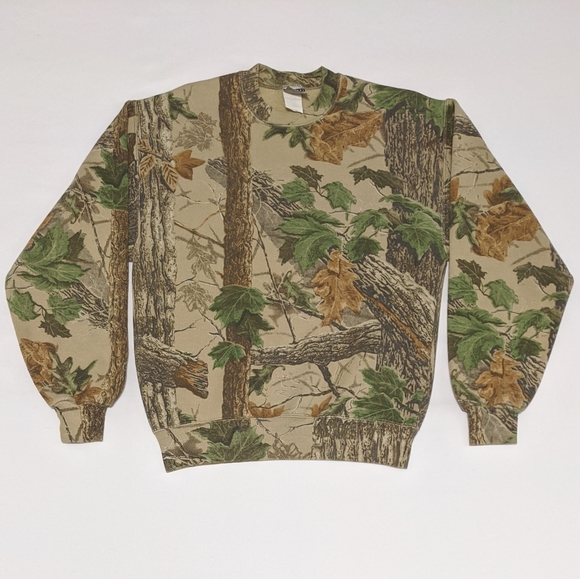 realtree camo crewneck sweatshirt